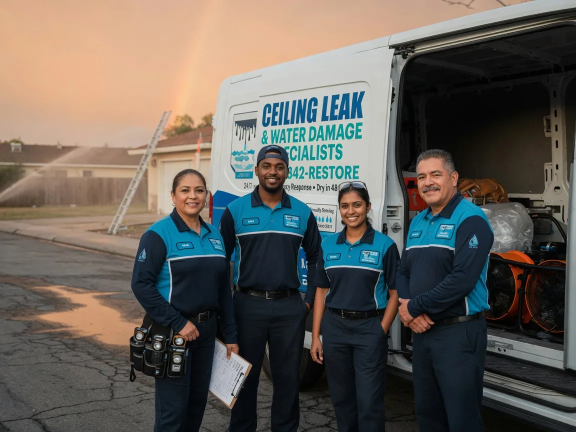 Ceiling Leak Cleanup company in Elk Grove, CA